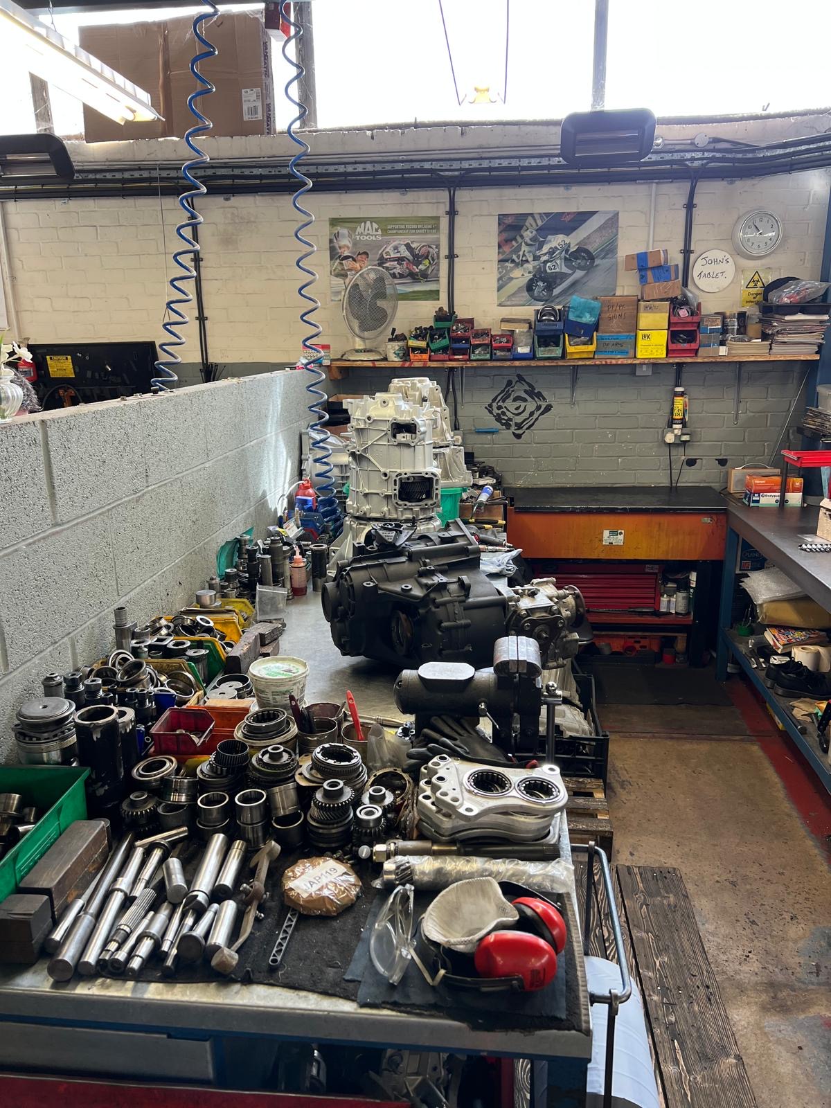 Automatic Gearbox Stripped