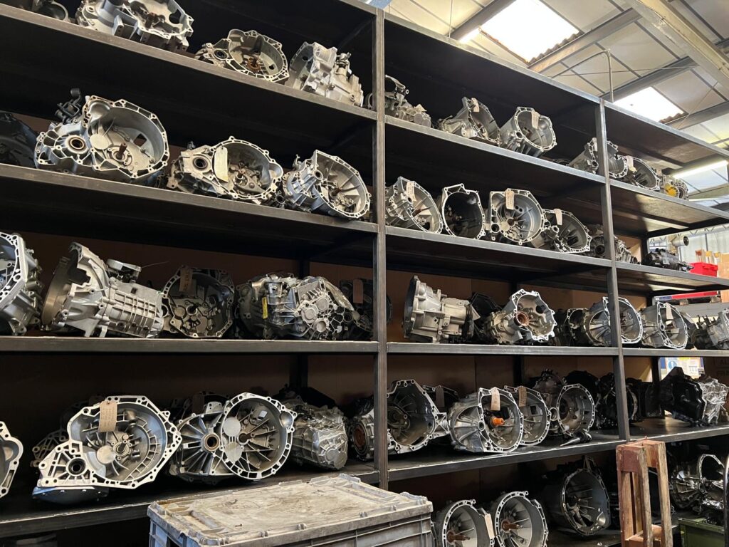 Dual clutch pack removed from a Ford Focus Powershift gearbox