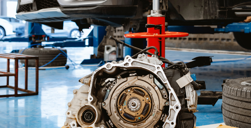Transmission control in automatic gearboxes